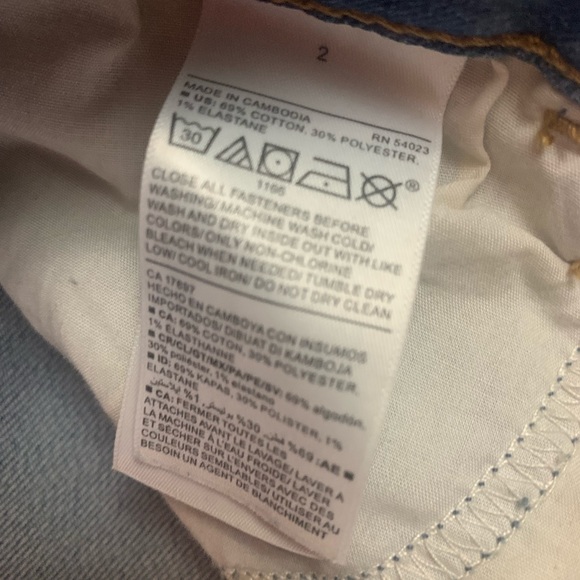 Old Navy High Rise Super Skinny Medium Wash Jeans Size 2 NWOT - Picture 3 of 4